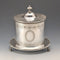 Antique English Silver Plate Biscuit Barrel, circa 1875, George Goodfellow & Sons