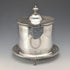 Antique English Silver Plate Biscuit Barrel, circa 1875, George Goodfellow & Sons