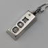 1979 UK Vintage Sterling Silver Small Ingot Pendant with Sterling Silver Necklace Total 4.4g