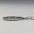 1978 UK Vintage Sterling Silver Small Oval Ingot Pendant with Sterling Silver Necklace Total 4.4g