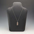 1985 UK Sterling Silver Ingot Pendant with Sterling Silver Necklace Total 11.1g