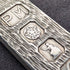 1977 British Britannia Silver Jubilee Ingot Pendant with Pure Silver Necklace Total 14.3g