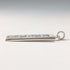 1977 British Britannia Silver Jubilee Ingot Pendant with Pure Silver Necklace Total 14.3g