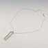 1977 British Britannia Silver Jubilee Ingot Pendant with Pure Silver Necklace Total 14.3g