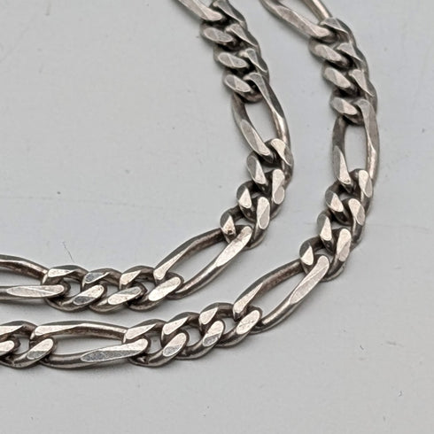 英国ヴィンテージ 純銀製マルタ十字型ペンダント 純銀ネックレス付き 計14.3g