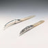 1905 British Antique Pure Silver Handle White Mother-of-Pearl Blade Letter Opener Adie&Lovekin