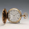 1913年 美國古董 Elgin 懷錶 金鍍獵人式錶殼 運作良好