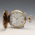 1913 US Antique Elgin Pocket Watch Gold Plated Hunter Case Works Well