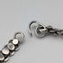Vintage Sterling Silver Fancy Link Chain Necklace, 45cm, 36g