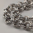 Vintage Sterling Silver Double Link Chain Necklace, 50cm, 106g
