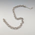 Vintage Sterling Silver Double Link Chain Necklace, 50cm, 106g