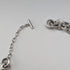 Vintage Sterling Silver Double Link Chain Necklace, 50cm, 106g