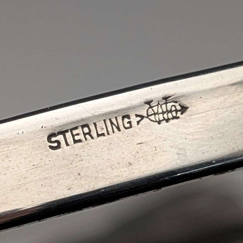 米国ヴィンテージ シルバーオーバーレイ コースターディッシュ Webster