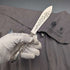 Late 19th Century French Antique Solid Sterling Silver Cutlery Set, 6 Pairs, Total 833g, Odiot