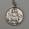 Vintage Saint Christopher Sterling Silver Medal Pendant ② with Sterling Silver Necklace, Total 5.6g