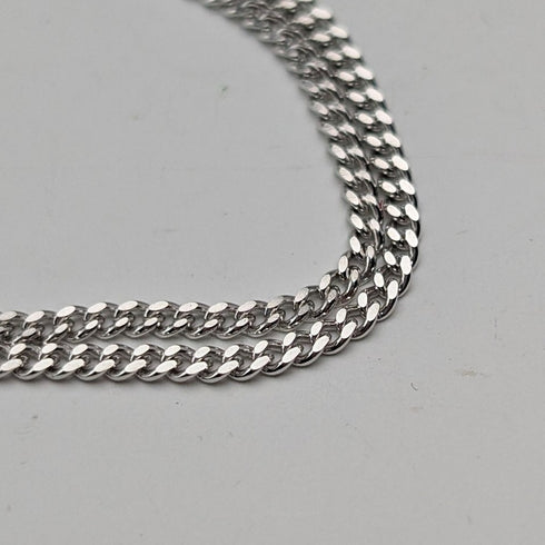 復古聖克里斯多福純銀獎章吊墜③,搭配純銀項鍊,總重7.8克