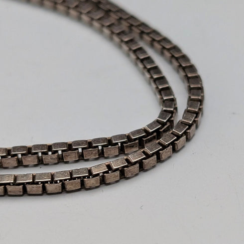 英國復古象頭純銀吊墜,配鍍金項鍊,總重19克