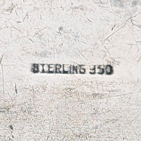 20世紀初頭 米国アンティーク 純銀製 シガレットケース トランプケース 85g