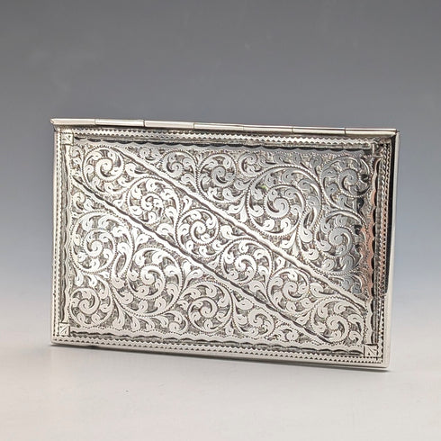 1905年英國古董純銀信封式卡片盒,52克,Adie & Lovekin