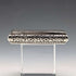 1878 British Antique Sterling Silver Square Snuff Box 50g Hillard&Thomason