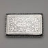 1878 British Antique Sterling Silver Square Snuff Box 50g Hillard&Thomason
