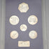 1973 Princess Anne's Wedding Commemorative Pure Silver Coin 6-Coin Set, Silver Weight 50g, Ppbjoy Mint ltd