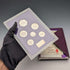 1973 Princess Anne's Wedding Commemorative Pure Silver Coin 6-Coin Set, Silver Weight 50g, Ppbjoy Mint ltd