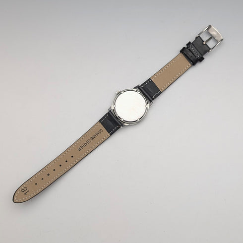 1960s Garrard (UK) Men's Watch, Stainless Steel Case, 17 Jewels Mechanical Movement, with Original Box, Good Working Order.