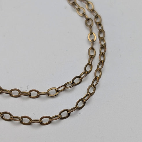 英国ヴィンテージ 9ctゴールド ハート型ロケットペンダント RGネックレス付き