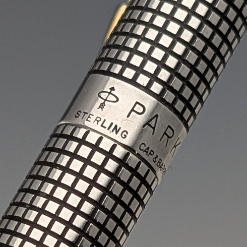 Vintage American Parker 75 Sterling Silver Sizzle Mechanical Pencil