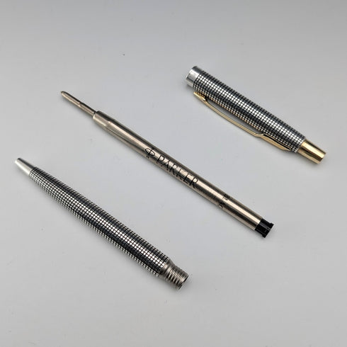 Vintage American Parker 75 Sterling Silver Sizzle Mechanical Pencil