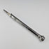 Antique 800 Silver Push-Pull Pencil & Dip Pen with Green Stone Decoration
