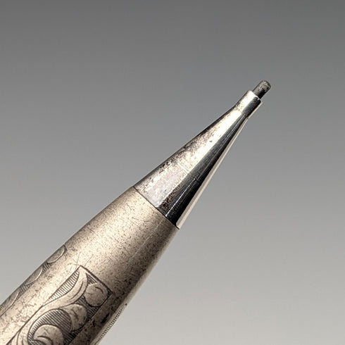 Vintage American Sheaffer Sterling Silver Mechanical Pencil with Case and Instructions