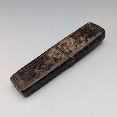 1833年 英国アンティーク 白蝶貝ハンドル 純銀ブレード ペンナイフ Nathaniel Creswick ケース入り