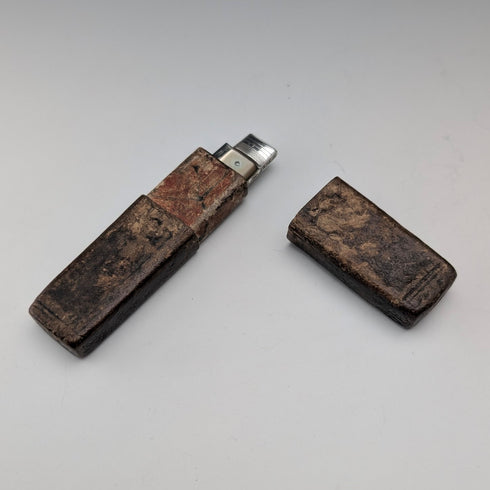 1833年 英国アンティーク 白蝶貝ハンドル 純銀ブレード ペンナイフ Nathaniel Creswick ケース入り