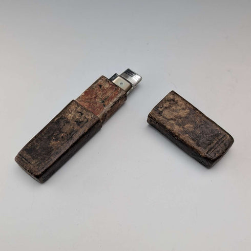 1833年 英国アンティーク 白蝶貝ハンドル 純銀ブレード ペンナイフ Nathaniel Creswick ケース入り