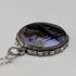 Vintage sterling silver butterfly wing pendant with sterling silver necklace (4)