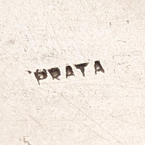 ヴィンテージ 純銀台座 バタフライウイングペンダント 純銀ネックレス付 ④