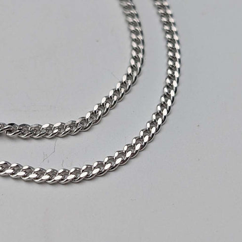 Vintage Peanut (Monkey Inside) Sterling Silver Pendant with Sterling Silver Necklace, 7.8g Total