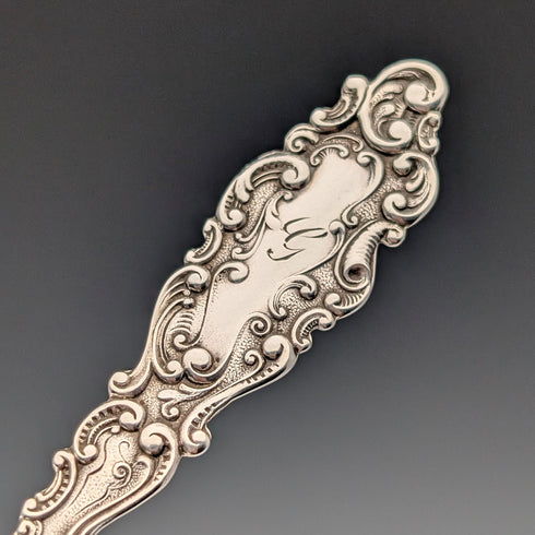 米国アンティーク 純銀製 ティースプーン6本 計64g Gorham ケース入