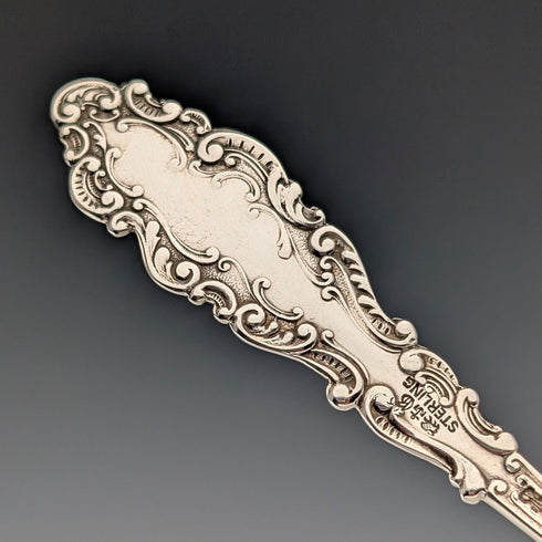 米国アンティーク 純銀製 ティースプーン6本 計64g Gorham ケース入