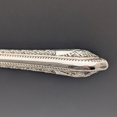 1867年頃 英国アンティーク 純銀製ハンドル カトラリー6ペア Roberts&Belk