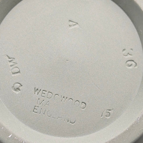 1975年 英国ウェッジウッド ジャスパーウェア製 クリームジャグ セージグリーン