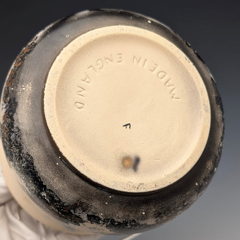 英国ヴィンテージ ジャポニズムスタイル 陶器製 クッキージャー