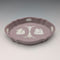 Vintage British Wedgwood Jasperware Oval Dish in Lilac