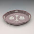Vintage British Wedgwood Jasperware Oval Dish in Lilac