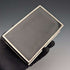 1913 British Antique Sterling Silver Cigarette Box with Wooden Interior, Walker & Hall