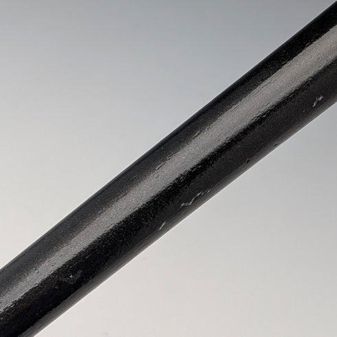 Vintage Black Shaft Antler L-Handle Walking Stick, 72cm, ASHBEY