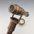 Vintage British Telescope & Compass Handle Split Shaft Walking Stick, 97cm, Dollond London