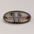Antique British Butterfly Wing Tropical Landscape Pure Silver Brooch TLM